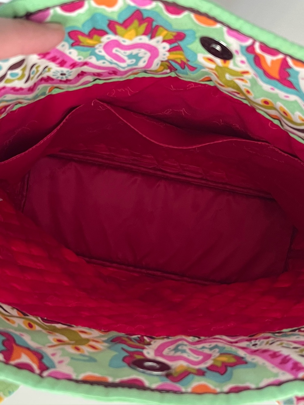 Vera Bradley Retired Tutti Frutti Everyday Quilted Tote- Excellent Condition! - Picture 6 of 15